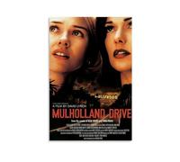 Mulholland Drive Movie Poster Art Print David Lynch Film Wall Decor Hollywood Classic Cinema Artwork Vintage Aesthetic Home Decoration Unique Gift Idea for Film Lovers Gift 16x24inch(40x60cm) Unframed