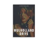 Mulholland Drive Posters Aesthetic Wall Art Canvas Decor Vintage Poster Decorative Painting for Living Room Bed Room 12x18inch(30x45cm) Unframe-style