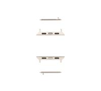 Mulhouse Case for Apple Watch 38/40/41mm KXD0764-38/40/41 mm-20 mm - Unisex Silver 20 mm