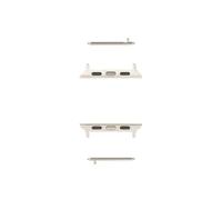 Mulhouse Case for Apple Watch 41/42/45 KXD1038-20 mm - Unisex Silver 20 mm