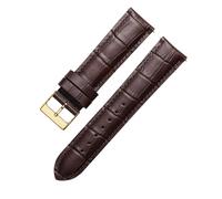 Mulhouse Leather KXD0930-22 mm - Unisex - Genuine Leather Brown 22 mm