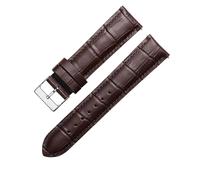 Mulhouse Leather KXD1021-22 mm - Unisex - Genuine Leather Brown 22 mm