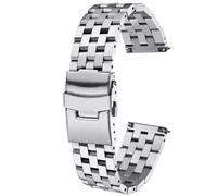 Mulhouse Metallink KXD0821-22 mm - Unisex - Stainless Steel Silver 22 mm