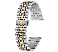Mulhouse Metallink Two-Tone KXD0823-16 mm - Unisex - Stainless Steel Gold/Silver 16 mm