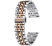 Mulhouse Metallink Two-Tone KXD0824-18 mm - Unisex - Stainless Steel Rose Gold/Silver 18 mm