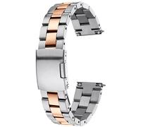 Mulhouse Metallink Two-Tone KXD0828-16 mm - Unisex - Stainless Steel Rose Gold/Silver 16 mm