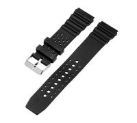 Mulhouse Rubber KXD0669-18 mm - Unisex - Silicone Black 18 mm