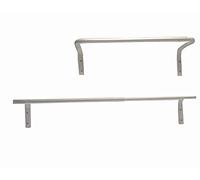 Ikea IKE-301.794.35 MULIG Clothes Rail in White Steel 60-90 cm