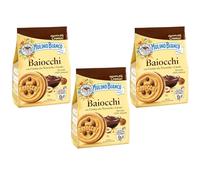 Mulino Bianco Biscotti Cookies (Baiocchi Nocciola 260g, 3 Pack)