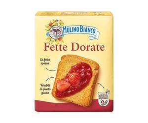 Mulino Bianco Fette Biscottate Le Dorate Rusk Breakfast Biscuits Baked Bread 315g