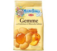 Mulino Bianco Gemme, Authentic Italian Biscuits, Apricot Shortbread, 200g