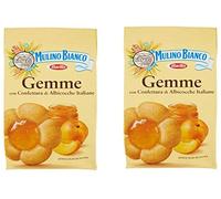 Mulino Bianco Gemme, Authentic Italian Biscuits, Apricot Shortbread, 200g