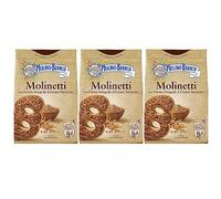 MULINO BIANCO Molinetti - Italian wholemeal biscuits, shortbread cookies 800g x 3 Packet