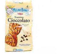 Mulino Bianco Nastrine Cioccolato Biscuits Cake with Delicate Pear Flavour, Sweet Snack for Between Meals, 240 g