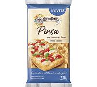 Mulino Bianco Pinsa Base for Seasoning and Warming, Pinsa with Extra Virgin Olive Oil and Sourdough Without Preservatives, Oven Tray Included, Ready in 5 Minutes, 1 Pack of 230 g