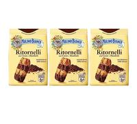 MULINO BIANCO Ritornelli - Italian biscuits with cocoa and almonds 700g x 3 Packet