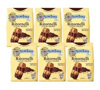 MULINO BIANCO Ritornelli - Italian biscuits with cocoa and almonds 700g x 6 Packet