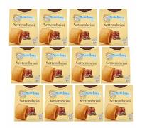 MULINO BIANCO Settembrini - Italian shortbread cookies with fig jam 300g (Settembrini, x12)