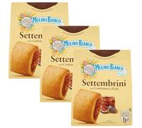 MULINO BIANCO Settembrini - Italian shortbread cookies with fig jam 300g (Settembrini, x3)