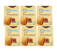 MULINO BIANCO Settembrini - Italian shortbread cookies with fig jam 300g (Settembrini, x6)
