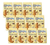 MULINO BIANCO Spicchi di Sole - Croissant-shaped shortbread butter biscuits 400g x 12packets