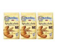 MULINO BIANCO Spicchi di Sole - Croissant-shaped shortbread butter biscuits 400g x 3 packets