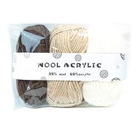 Mulit-Color Soft Milk Cotton Crochet Knitwear Hand Knitting Yarn Thread Colorful Wools for Crocheting Hand Knitting Mill Thread