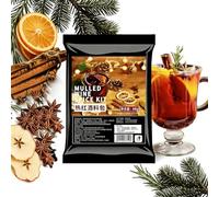 Mulled Wine & Cider Spice Blend -Holiday Mulling with Cinnamon, Star Anise&cloves, Drink Mix (88g) for Hot Mocktails