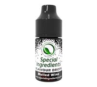 Mulled Wine Flavour Drop 1 Litre Highly Concentrated Versatile Food Flavouring - Vegan, Non GMO, Gluten Free
