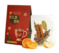 Mulled Wine Holiday Mulling with Cinnamon, Star Anise&cloves, for Hot Mocktails