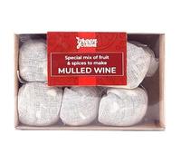 Mulled Wine Spice | Festive Drink Mulling Spices Pouchettes by Green Cuisine | Mulled Wine | Perfect for Christmas Hampers | Christmas Parties | Presents for Him and Her (Mulled Wine Spice)