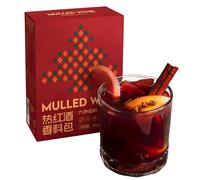 Mulled Wine Spice Kit With Cinnamon, Cloves, And Star Anise for Easy Brewing - Make Traditional Glühwein at Home - Enough for 10 Servings of Warm Winter Beverage