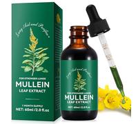 Mullein Drops, Mullein Leaf Extract for Lungs, Mullein Leaf Drops for Lung Cleanse and Phlegm, Fast Absorption Powerful Mullein Extract for Stronger Lungs (1)