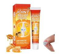 Mullein Joint Relief Cream Arthritis Ultra Strength,Bee Venom Joint and Bone Therapy Advanced Cream,Pain Relieving Gel,for Back,Neck,Feet,Shoulder (1)