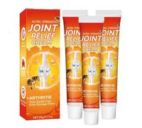 Mullein Joint Relief Cream Arthritis Ultra Strength, Pain Relieving Gel, Bees Joint and Bone Therapy Advanced Cream, 20g Mullein Joints Relief Creams, for Back, Neck, Feet, Shoulder (3)