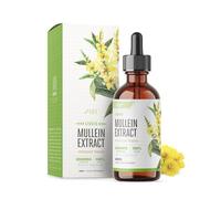 Mullein Leaf Extract for Lungs 2000mg - 60ml - High Strength Liquid Mullein Leaf - Made in EU - Mullein Leaf Vegan Liquid Drops by Alpha01