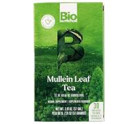 Mullein Leaf Tea, Caffeine Free, 30 Tea Bags, 2.01 oz (57 g), Bio Nutrition
