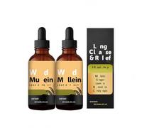 Mullein Leaf With Ginger & Lemon, 2 Fl Oz (60 ml) - 2 Pack