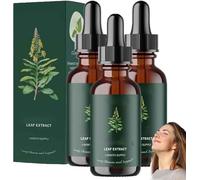 Mullein Lung Cleansing Drops, for Healthy Breathing, 60ml/Pack,3pcs