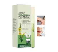 Mullein Lung Diffuser, Botanical Mullein Lung Cleanse Diffuser, Health Air Inhaler, Natural Inhaler Stick for Breathing Ease, for Vacation Driving Daily Commutes Travel Trips Stress Relief