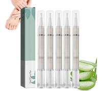 Mullend Nail Care Pen, 5PC Nail Treatment Pen with Tea Tree Oil and Vitamin E, Nail Repair Pen for Nail, Natural Ingredients Nails Repair Serum for Strengthener Nails, Toenails and Fingernails (5)
