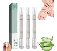 Mullend Nail Care Pen, Fungal Treatment For Toenails, Natural Ingredients Treatment Extra Strong, Nail Growth and Repair Serum,Nail Strengthener With Tea Tree Oil, Vitamin E & Aloe Vera (3PCS)