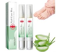 Mullend Nail Care Pen, Nail Care Pen Fungus, Fungal NAIL Treatment PEN with Tea Tree Oil and Vitamin E, Nourishing Cuticle Oil & Nails Treatment, Nails Repair Serum for Strengthener Nails (2PCS)