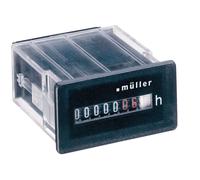 Muller BW3018 Operating Hours Counter Panel Mount 50x25mm 7 Digit ...