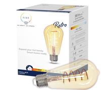 MULLER LICHT Tint LED-Birnenform Edison Retro Gold Bulb White+Ambiance Dimmable