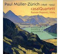 MULLER-ZURICH / CASAL QUARTETT - STREICHQUINTETT NEW CD
