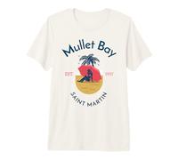 Mullet Bay Saint Martin St Maarten Premium T-Shirt