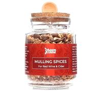 Mulling Spices for Red Wine and Cider | Perfect for Mulled Wine and Mulled Cider | Christmas Drink Spices | Glass Jar | One Tablespoon per 750ml of Wine or Cider