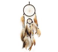 MULOUTSPO Dream Catcher Brown Decorative Dream Catcher Living Room Dream Catcher for Wall Hanging, Decoration, Festival, Gift Durable Easy to Use