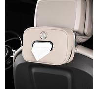 MULPEFC 1pc Car Tissue Box Sunshade Seat Backrest Suspension Car Armrest Box Storage Organization. For MGS5 EV Mulan One Pilot.,A